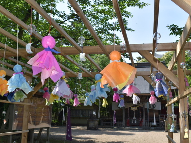 梅雨の晴れ間に参拝しました_古川神社