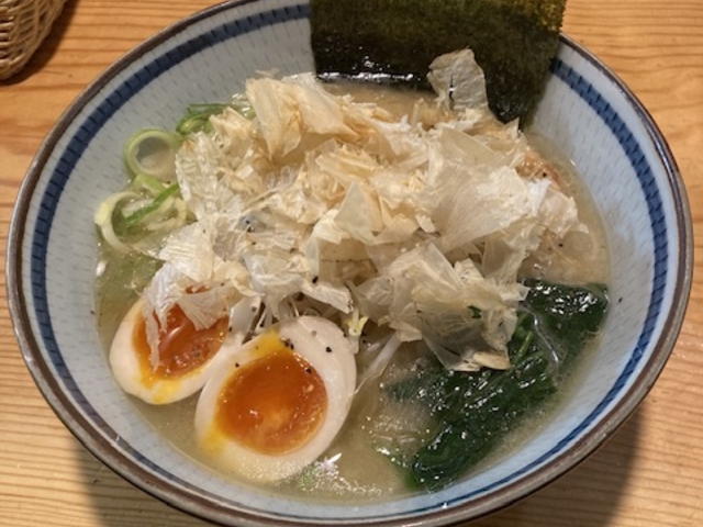 期間限定のまぐろラーメン_中華そば専門店 エム