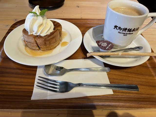 スイーツセット500円_太郎焼総本舗