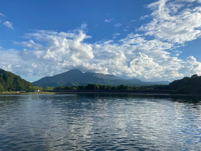 磐梯山がとても華麗に見えました。_GoRETREAT AIZU