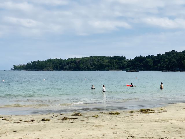 海水浴場の写真です_Oshima Paddle Club