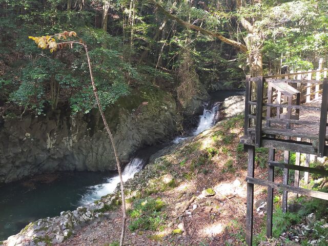 猿田淵の展望台_猿田淵遊歩道