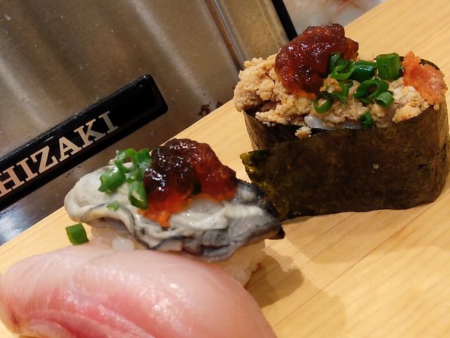 季節の三貫王・560円_魚がし日本一・神楽坂店