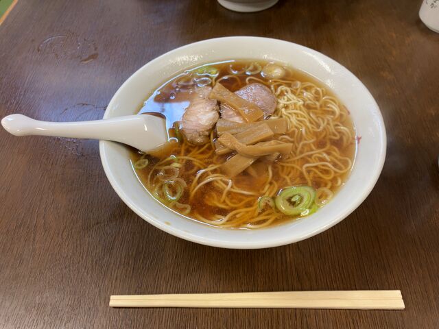 昔ながらの醤油ラーメン_中華そば一力