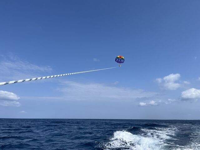 船からの写真_宮古島パラセーリング all good marine 385