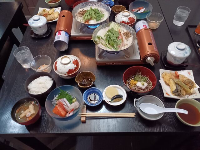 4月9日火曜日のお食事_道の駅 倶利伽羅源平の郷