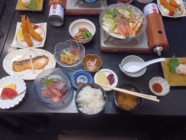 4月10日 水曜日のお食事_道の駅 倶利伽羅源平の郷
