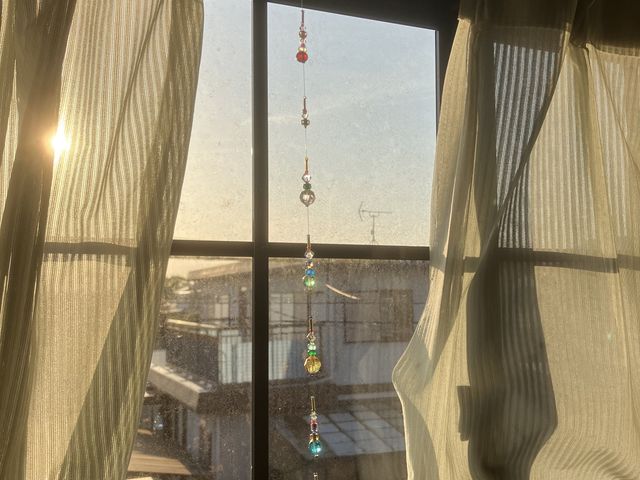 自分の部屋に飾ってます_みやじまガラス工房 Fizz Glass