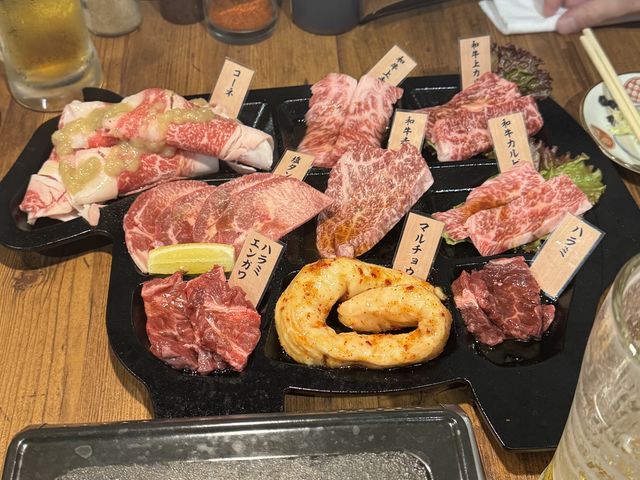 和牛姿盛り
器が牛の形で色々な部位が入っています。_焼肉 和牛のたか 倉敷本店