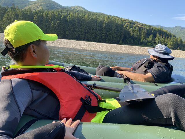 川の流れに身を委ねてみる_川旅屋