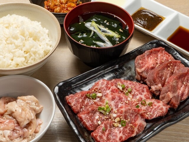 まんきつ定食_0秒レモンサワー 仙台ホルモン焼肉酒場 ときわ亭 相鉄五番街店