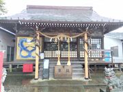 たっちゃんさんの須賀神社拝殿上り龍の投稿写真1