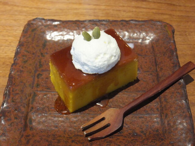 かぼちゃのパンプディング_cafe・recette・鎌倉