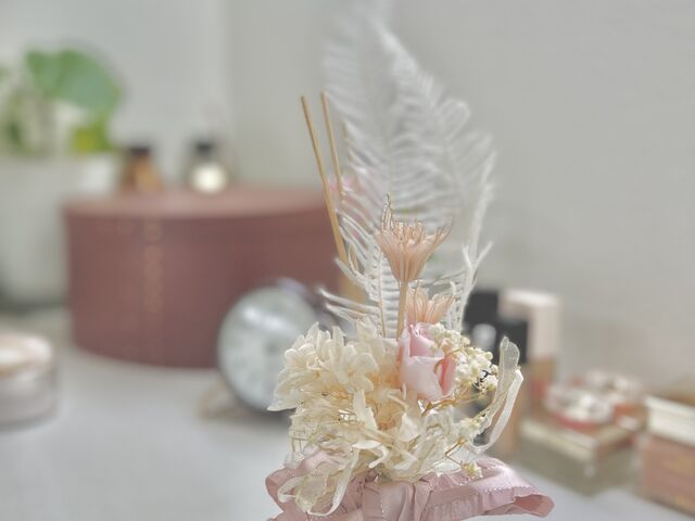 さっそく使っています_花と香りのアトリエRoseAngel