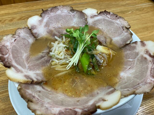 チャーシュー麺(みそ)_らーめん みすゞ