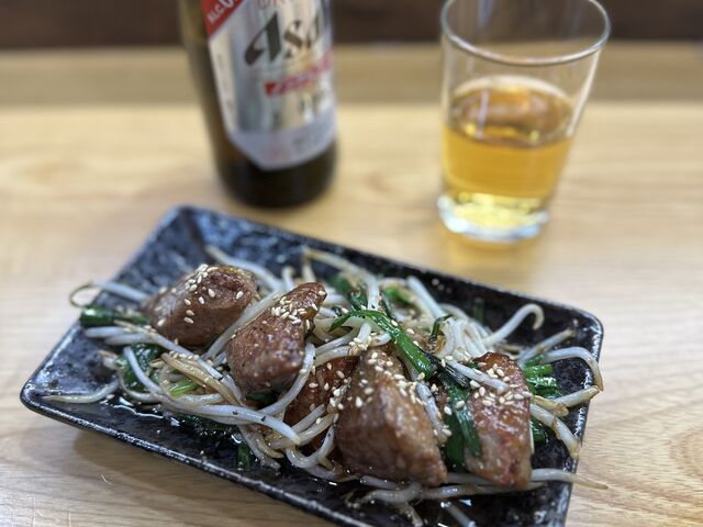 レバニラ炒め_居酒屋ふらっと