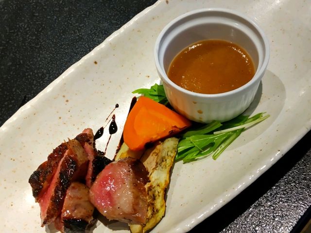 胡座会席ランチ@3509
メイン選択できます
今回は、牛を選びました_古民家 胡座イタリアン