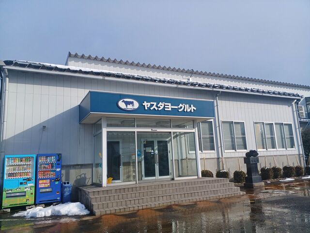 ヤスダ ヨーグルト の会社は Y&Y ガーデン 目の前です_ヤスダヨーグルト