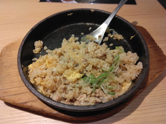 鉄板チャーハンは最高においしいです。_丸源ラーメン 上板橋店