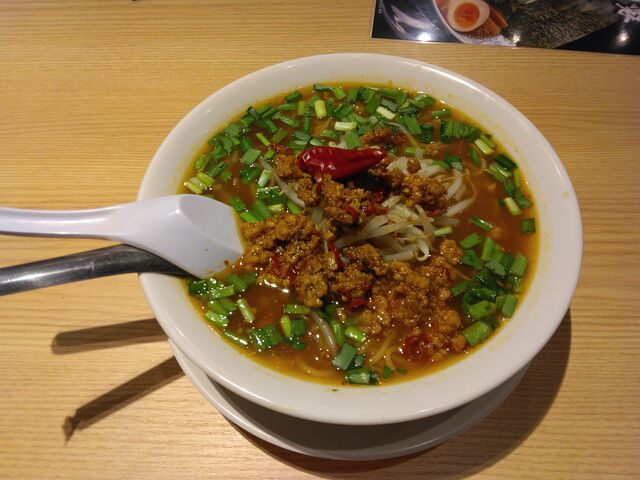 期間限定の「台湾ラーメン」。一時間以上かけて食べに来て良かったです。_丸源ラーメン 上板橋店