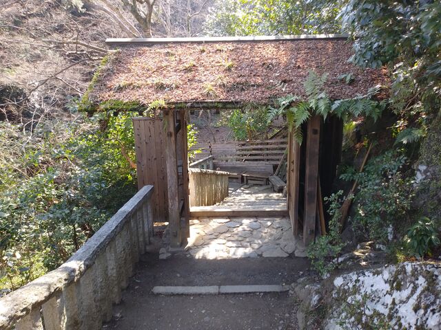 五分くらいで着きます。_大悲閣千光寺