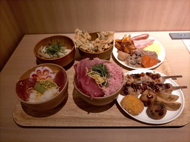 屋台メニューにナゲットとフライドポテトはいらない。お好み焼きをお願いします_ベッセルイン浅草 つくばエクスプレス