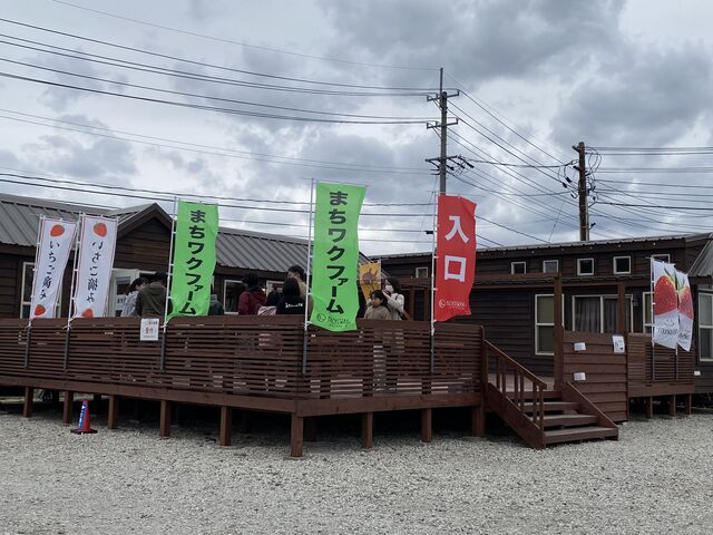 素敵な場所でした。_まちワクファーム いちご農園