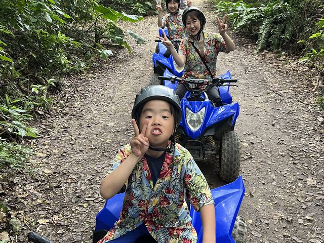 バギー中の写真や動画もたくさん撮っていただけて本当に感謝です!_ガジュマルンチャー糸満店