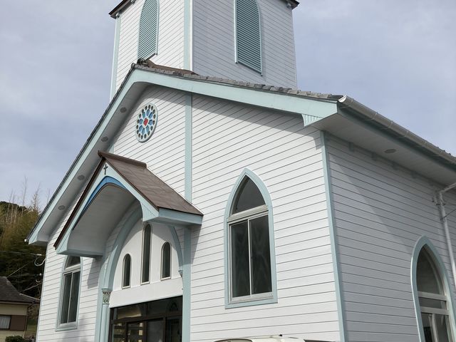 教会アップ_馬渡島カトリック教会
