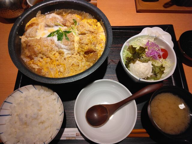 贅沢なお昼となりました。_とんかつ和幸 八重洲地下街八重洲店