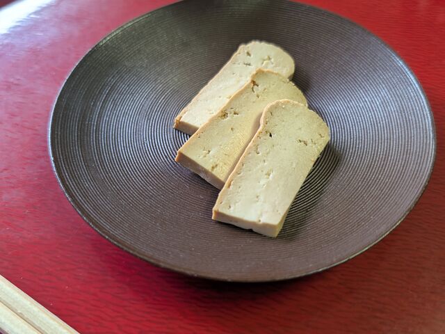 香栄とう富 燻製のお豆腐_三光院