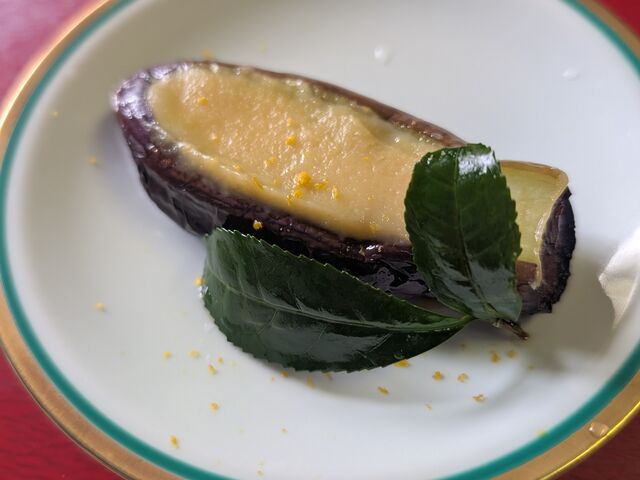 木枯らし お茄子のおでん 揚げ物 美味しすぎる_三光院