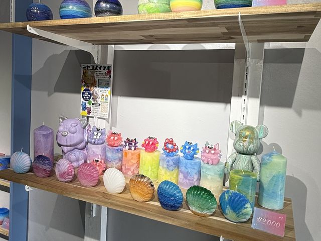 可愛いキャンドルがズラリ_iepoyo