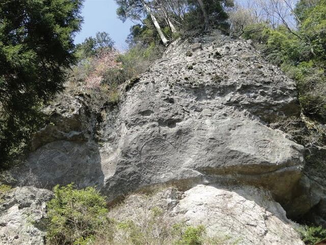 梵字ケ岩(英彦山)の写真1