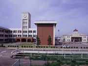 【メルヘン建築】津沢小学校・体育館の写真1