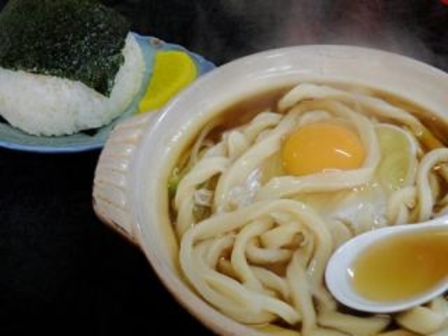 鍋焼きうどん_浦沢屋食堂