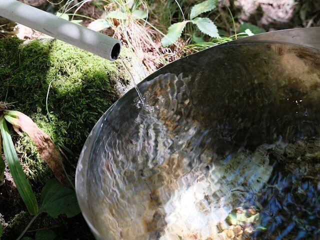 金明水の湧き水_戸倉山キャンプ場