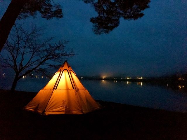 木崎湖キャンプ場