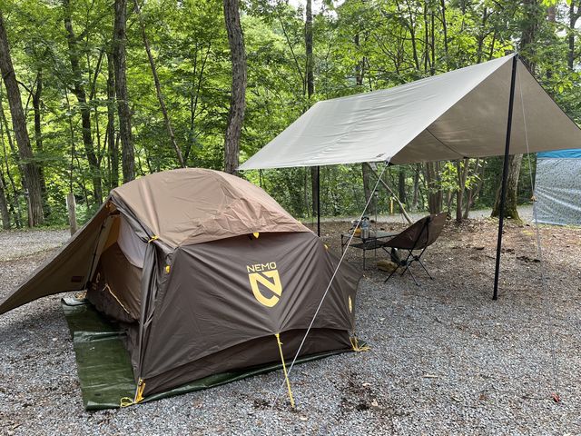 オートキャンプ場 区画サイト_飯綱東高原オートキャンプ場