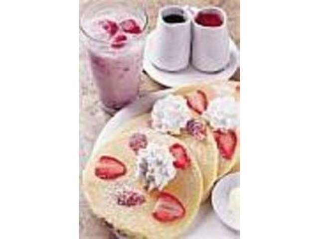 パンケーキとイチゴミルクがイチオシだ_HULA CAFE