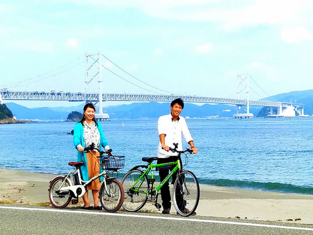 自転車をレンタルして、潮風に吹かれながらリゾートライフを満喫♪_AoAwo Naruto Resort