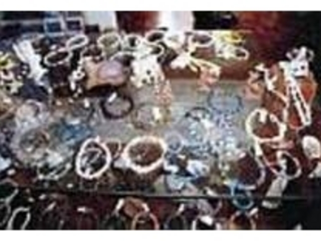 地中海ビーズを使ったアクセサリーたち_ギャラリー海