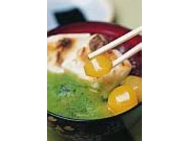 『栗入り抹茶ぜんざい』(620円)_喜与女茶寮
