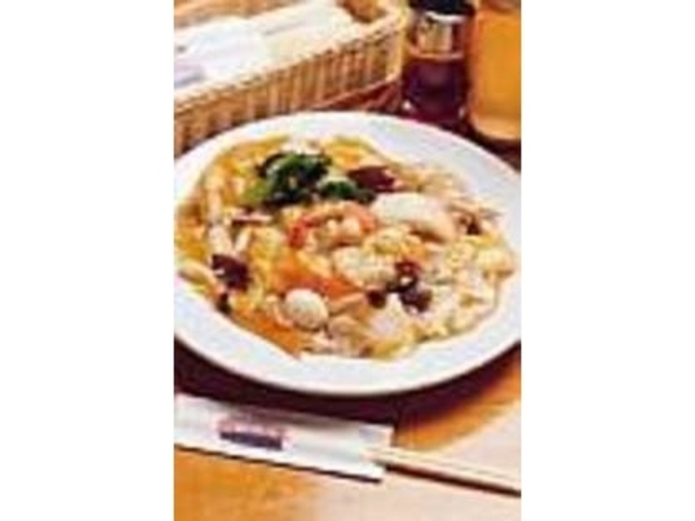 五目あんかけやきそば(820円)_四川乃華 安曇野店