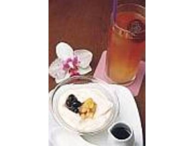 大豆の味が生きている豆乳プリンが人気_茉莉花