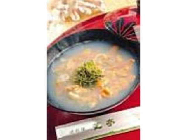ウニとアワビがふんだんに使われるいちご煮_芝亭