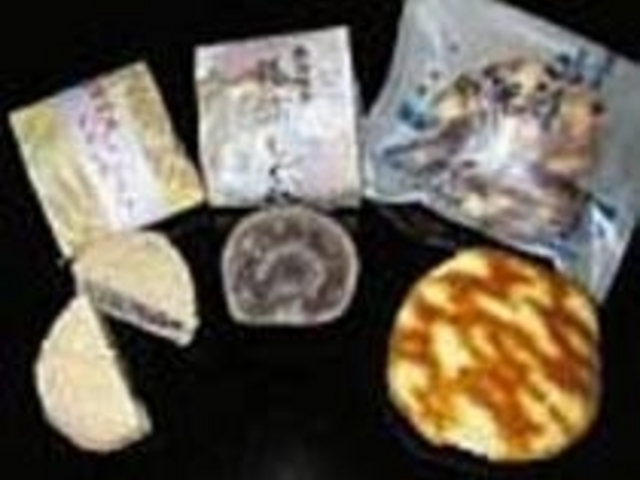 鳴海焼き、勝浦しぐれ、ちちいちょう_和菓子 岡埜栄泉