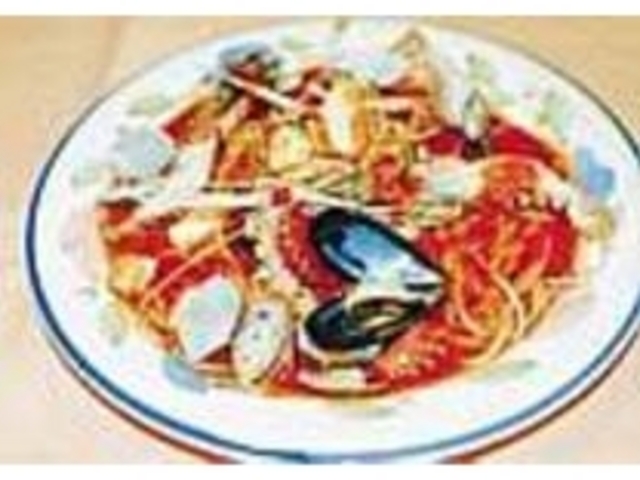 『海の幸スパゲティ』は予約が確実だ_カフェレストラン ボナンザ