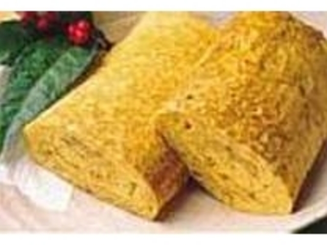 出汁と砂糖でほんのり甘めの『玉子焼』_食べ処 庄家