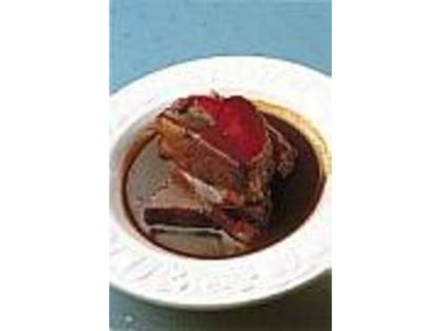 『牛肉の赤ワイン煮』(525円)_ふぇにっくす